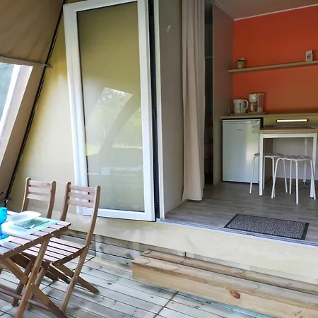 Tent With A Microwave, In The Ardennes Luxury tent Olloy-sur-Viroin