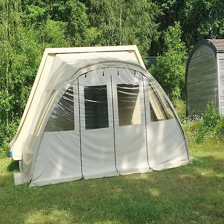 Tent With A Microwave, In The Ardennes Luxury tent